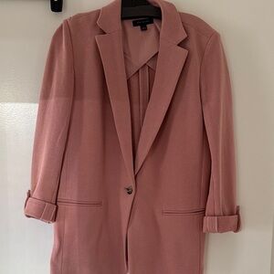 Ann Taylor Blush Pink Blazer